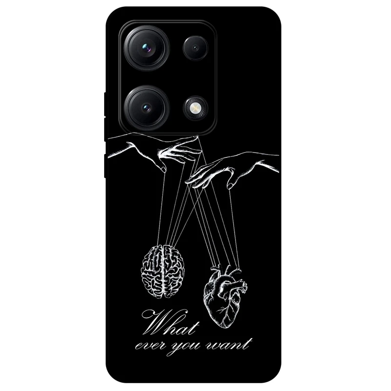 کاور مگافون طرح فکر و احساس مدل 1899 مناسب برای گوشی موبایل شیائومی Redmi Note 14S