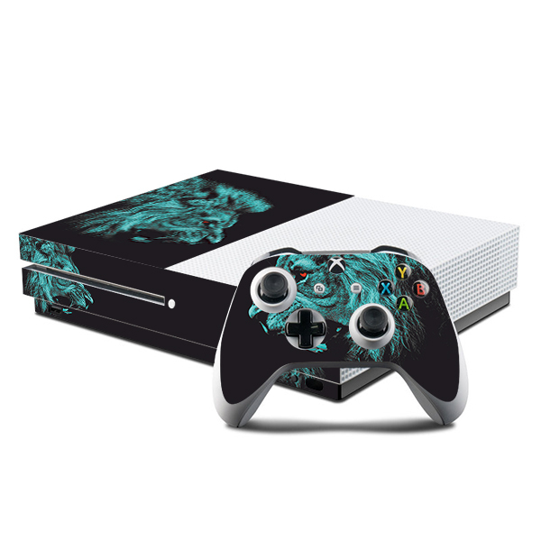 برچسب کنسول بازی Xbox one s توییجین وموییجین مدل 01 Lion مجموعه 5 عددی