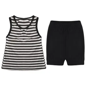 ست تاپ و شلوارک نوزادی مدل 001