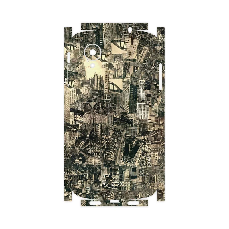 برچسب پوششی ماهوت مدل Collage of Skyscraper-FullSkin مناسب برای گوشی موبایل گوگل Nexus 5