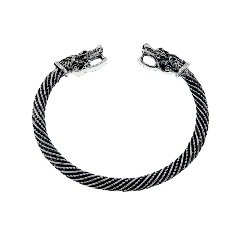 دستبند مردانه برانت طرح اژدهای وایکینگ