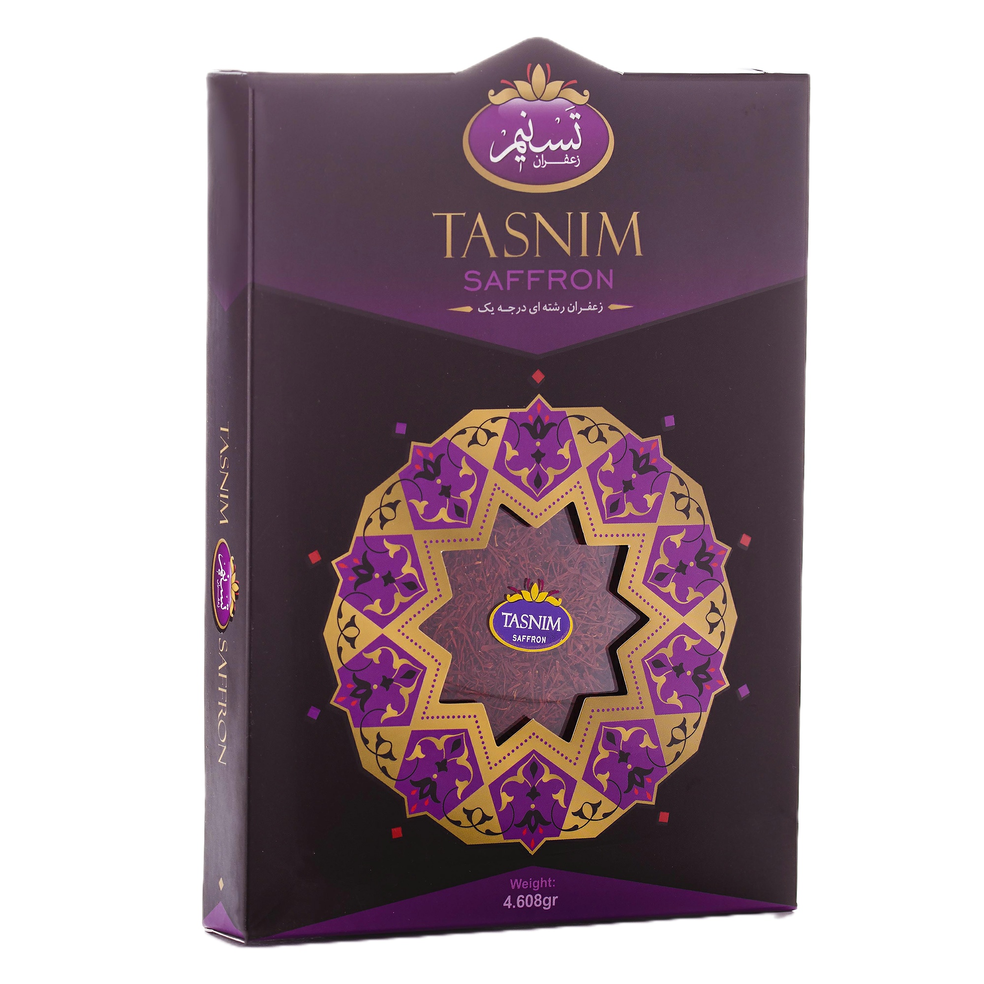  زعفران سرگل درجه یک تسنیم - 4.608 گرم
