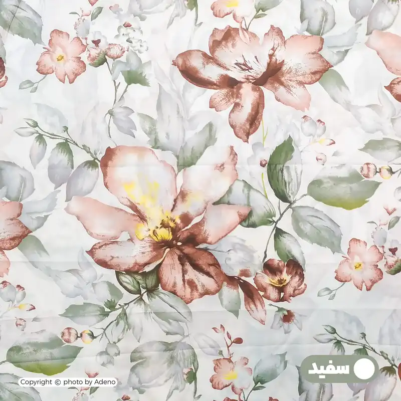 کاور لحاف آدنو مدل خزان کد IR130 یک نفره سایز 160x220 سانتی متر