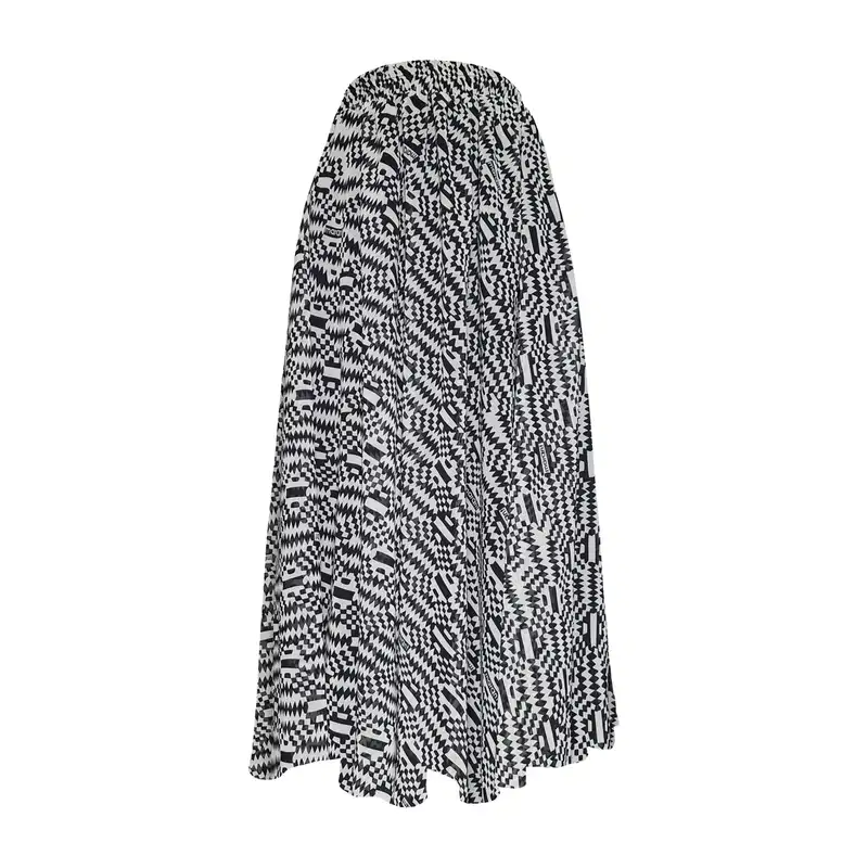 دامن کلوش زنانه مدل H42 رنگ سفید