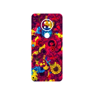 MAHOOT Vector Flower Garden Digital Art Cover Sticker for Nokia 7.2