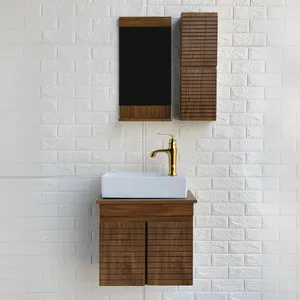 ست کابینت و روشویی آکاژو مدل A507 به همراه آینه باکس