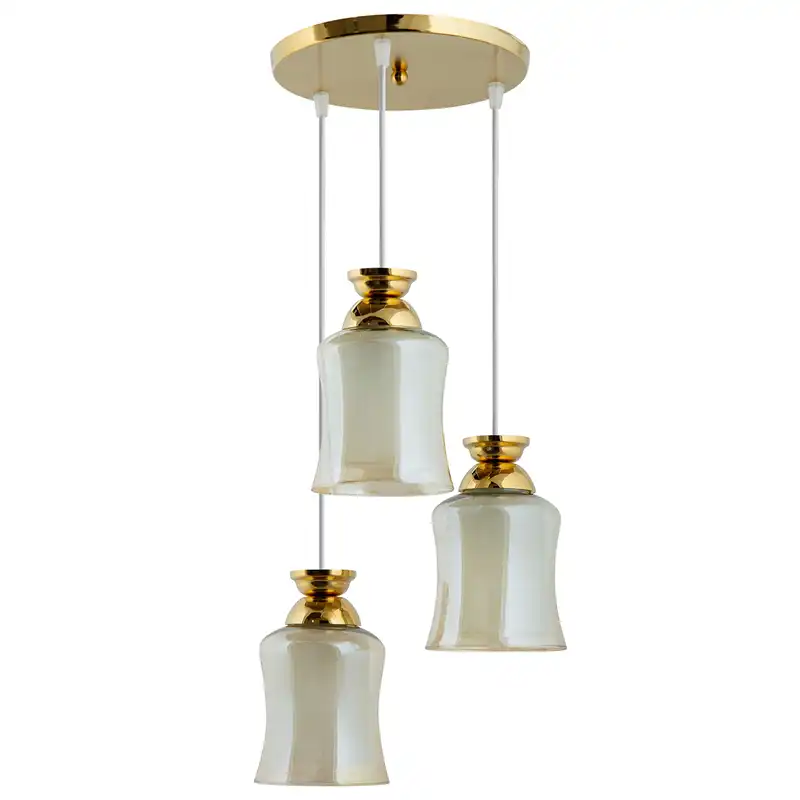 چراغ آویز چشمه نور کد A1279/3H