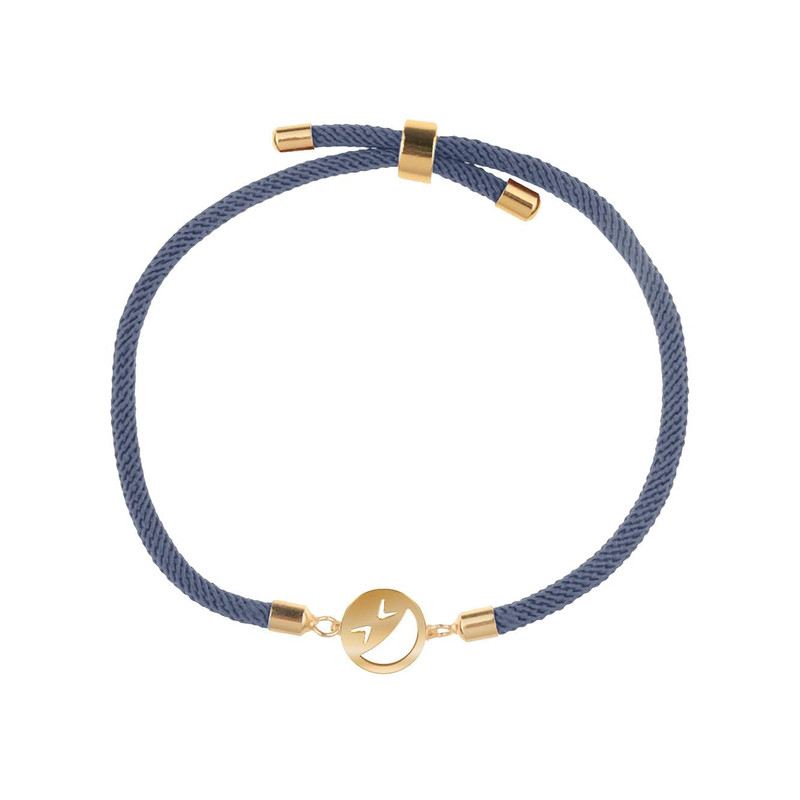 دستبند طلا 18 عیار زنانه مدوپد مدل ایموجی کد D12-10029