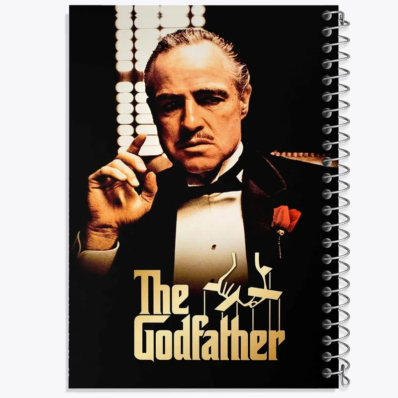 دفتر مشق 50 برگ خندالو مدل The Godfather کد 10154
