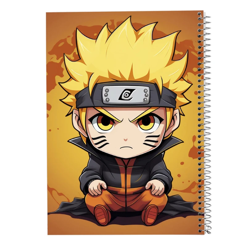 دفتر لیست خرید 50 برگ مدوپد مدل Naroto کد DF11250