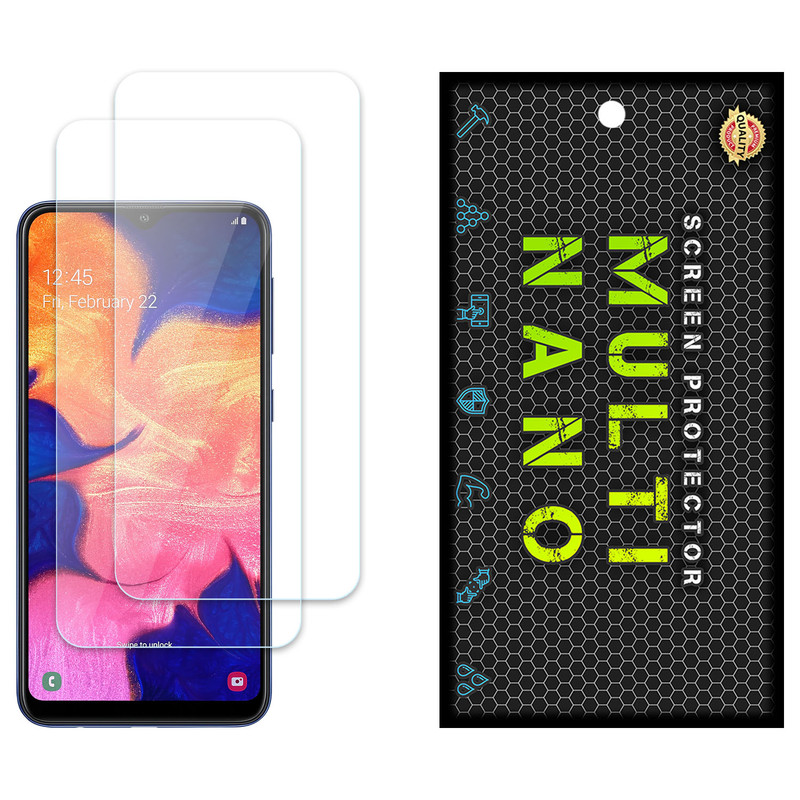 محافظ صفحه نمایش مولتی نانو مدل X-S2N مناسب برای گوشی موبایل سامسونگ Galaxy A10 بسته دو عددی