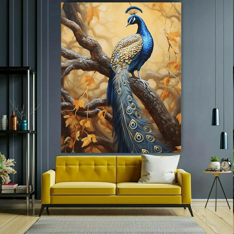  پوستر دیواری طرح طاووس کد BK1964