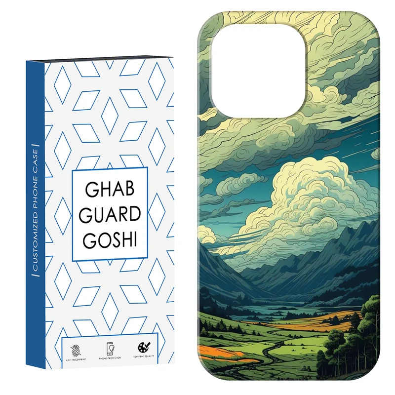 کاور قاب گارد گوشی طرح منظره کد Dimo-172 مناسب برای گوشی موبایل اپل IPHONE 15 PRO MAX