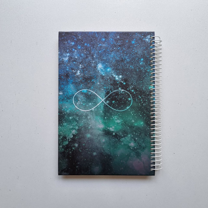 دفتر طراحی 65 برگ طرح اینفینیتی کد ROST-112