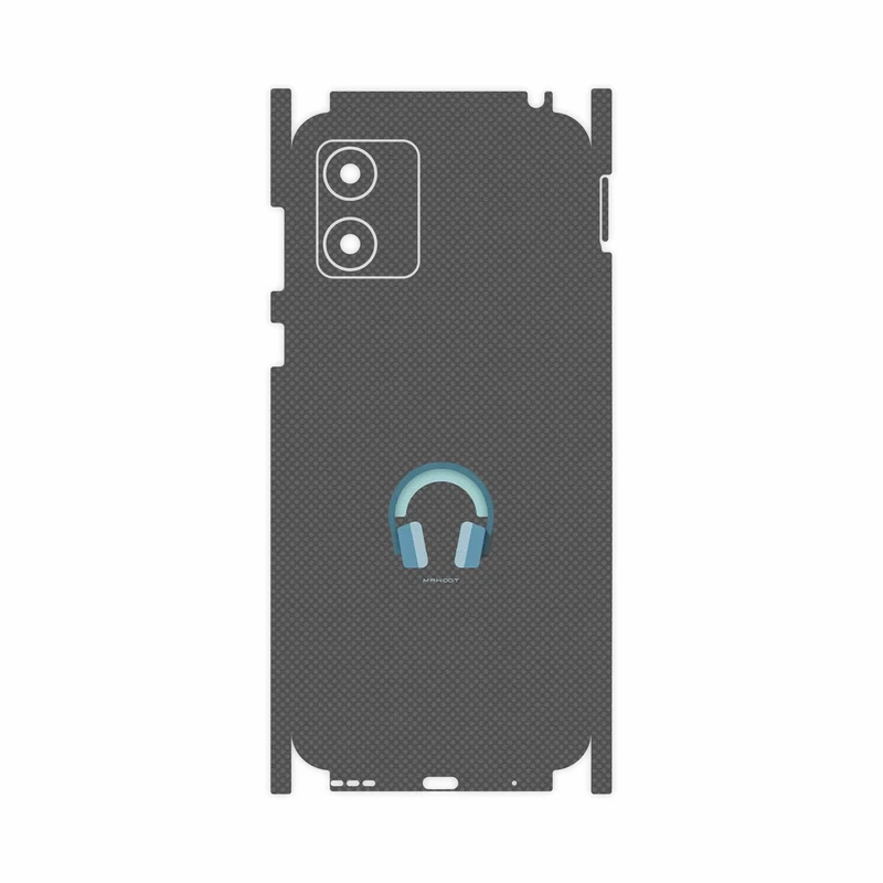 برچسب پوششی ماهوت مدل Minimal Headphone Icon-FullSkin مناسب برای گوشی موبایل موتورولا Moto E13