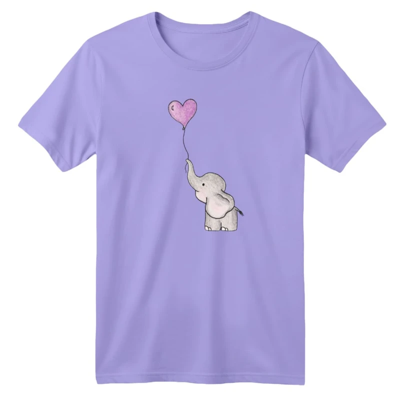 تی شرت آستین کوتاه بچگانه مدل فیل کد ۱۹