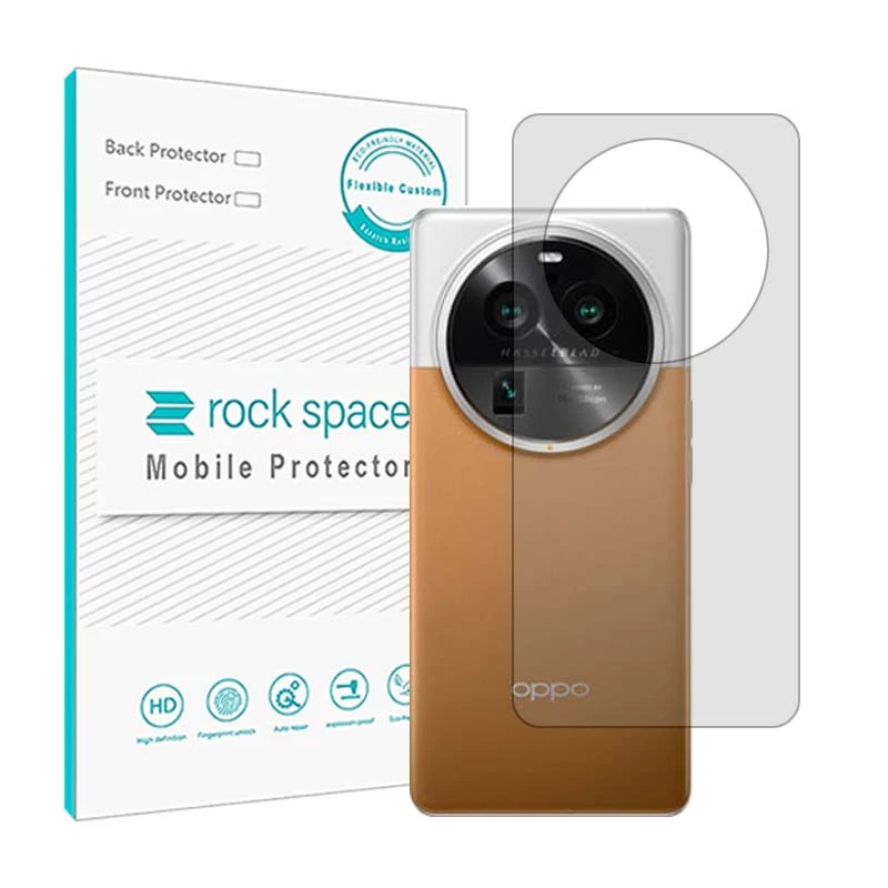 محافظ پشت گوشی شفاف راک اسپیس مدل HyGEL مناسب برای گوشی موبایل اوپو Find X6 Pro