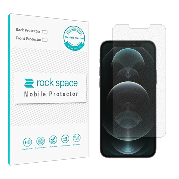 محافظ صفحه نمایش مات راک اسپیس کد MTT مناسب برای گوشی موبایل اپل iPhone 12 Pro Max