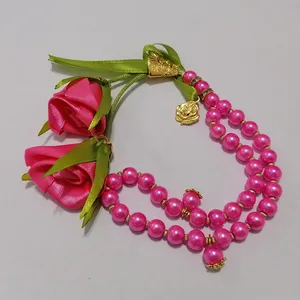 تسبیح مدل گل دار 33 دانه ای