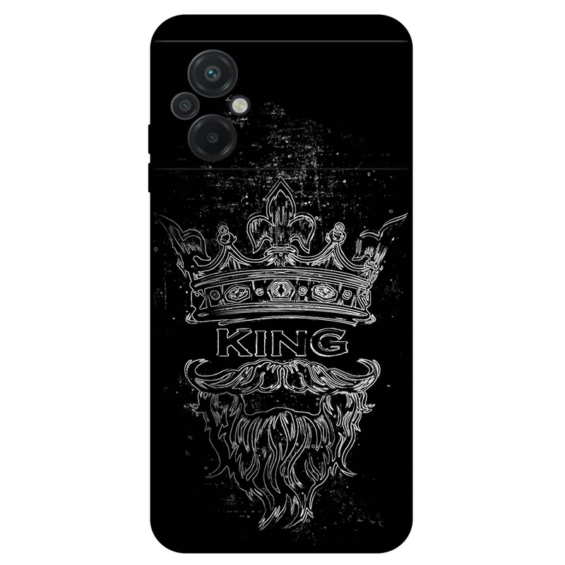 کاور مگافون طرح پادشاه مدل 1896 مناسب برای گوشی موبایل شیائومی Poco M5 