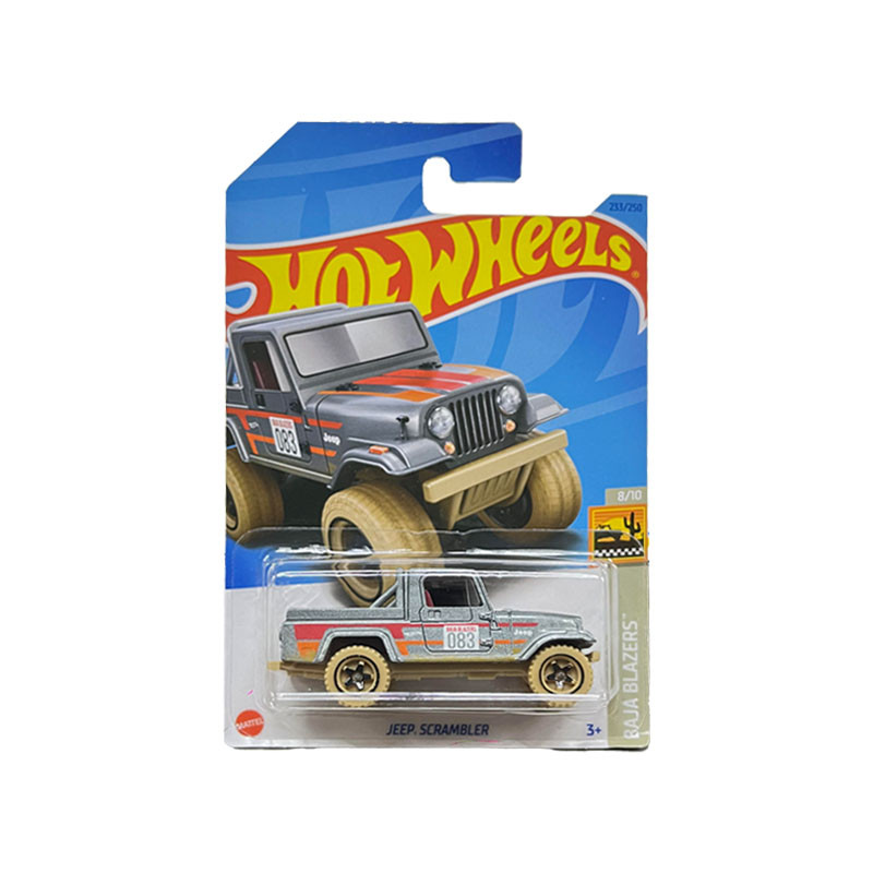 ماکت ماشین هات ویلز مدل JEEP SCRAMBLER