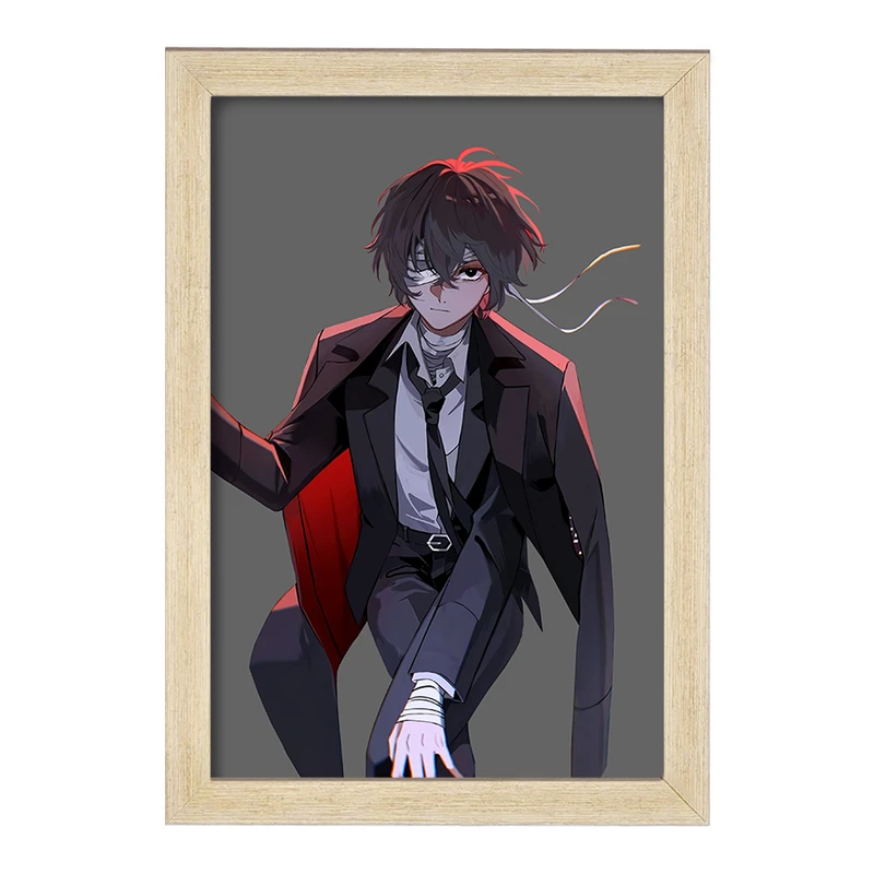 تابلو خندالو مدل دازای انیمه سگ های ولگرد بانگو کد F2473