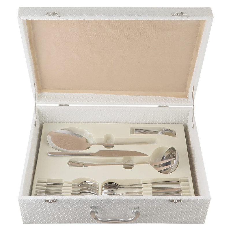 سرویس قاشق و چنگال 120 پارچه مدل Dona