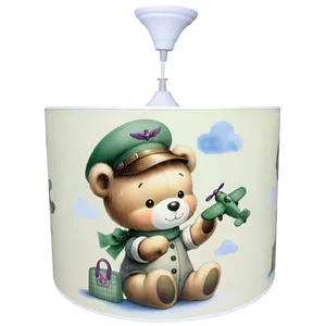 لوستر کودک مدل خرس و هواپیما 2