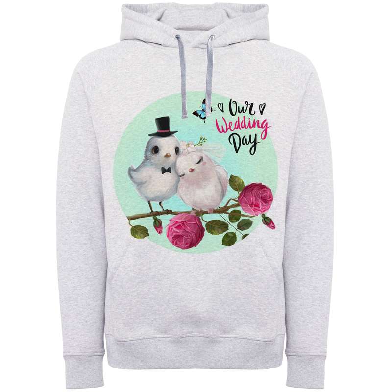 هودی زنانه مدل گنجشک عاشق A60