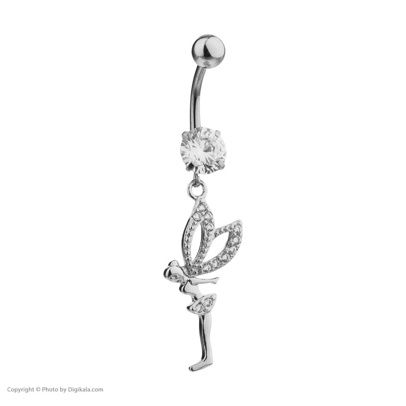 پیرسینگ ناف زنانه مدل آویزدار کد YG_98