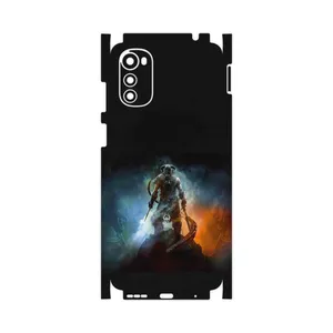 MAHOOT Skyrim Game Series-FullSkin Cover Sticker for Motorola Moto E32s
