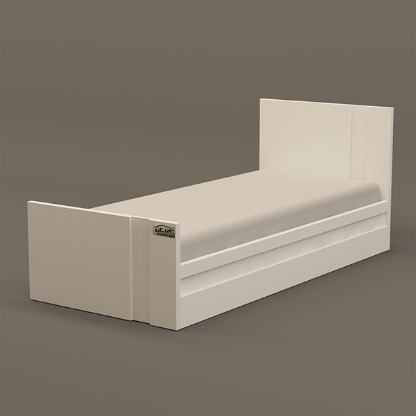 تخت خواب یکنفره اعیان مدل FH318 سایز 90x200 سانتی متر تخت خواب یکنفره اعیان مدل FH318 سایز 90x200 سانتی متر