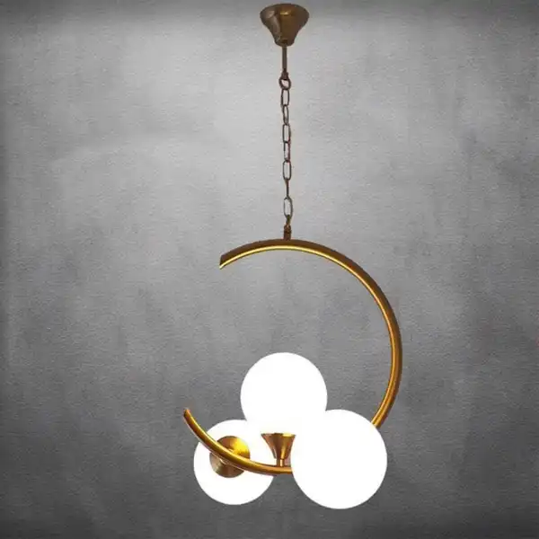 لوستر 3 شعله مدل ماه کد adli039