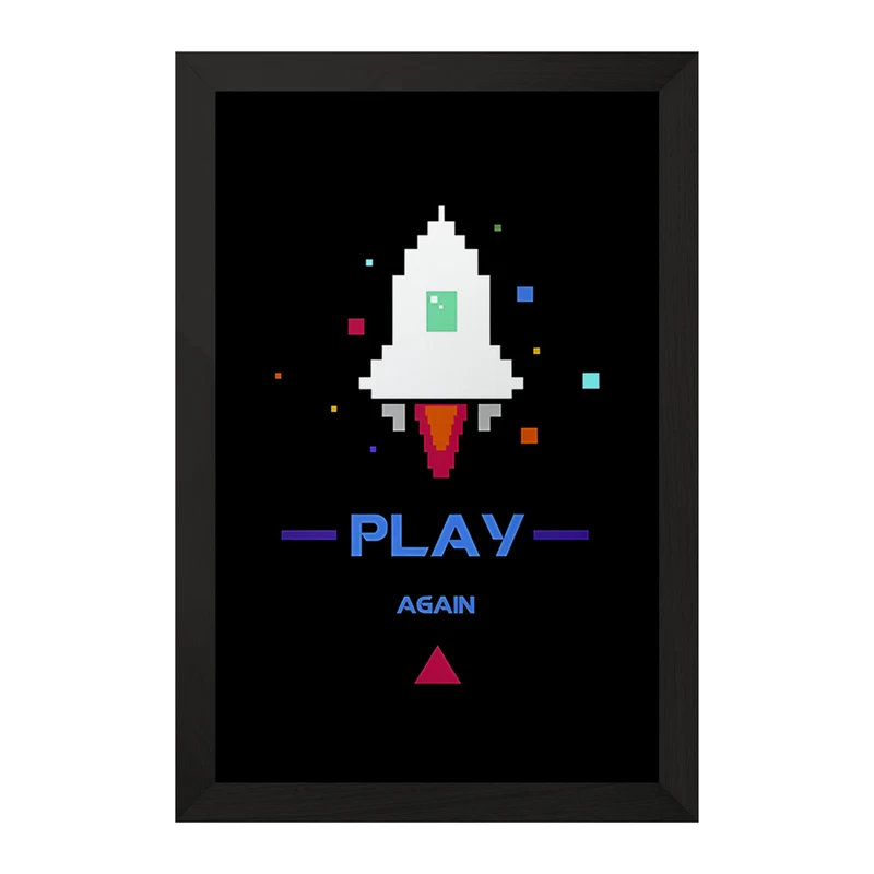 تابلو خندالو مدل Play Again کد F3988