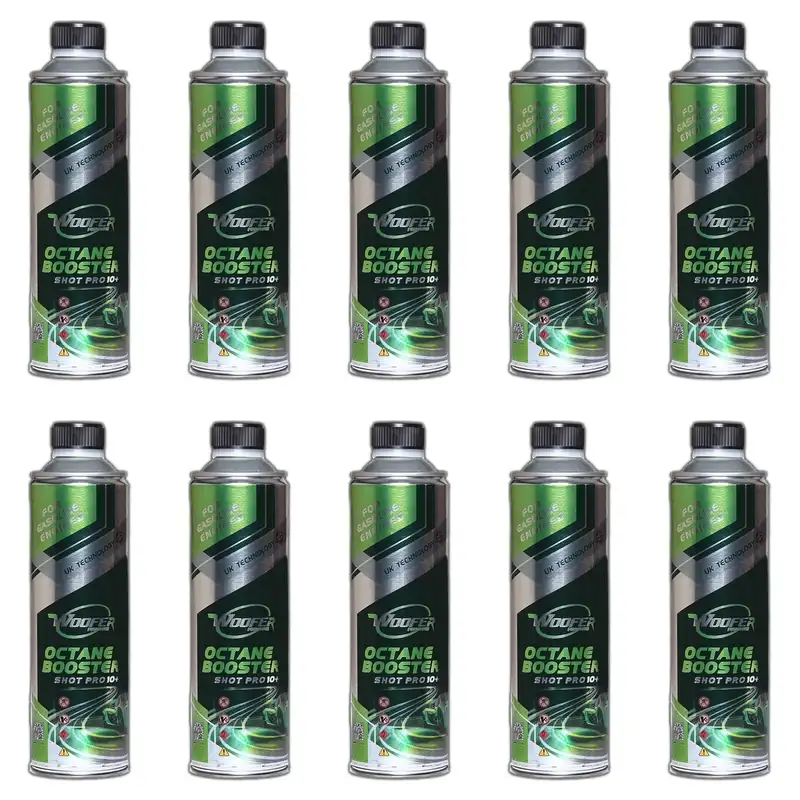 اکتان بوستر ووفر مدل Shot Pro 10 حجم 500 میلی لیتر بسته 10 عددی