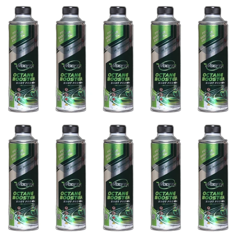 اکتان بوستر ووفر مدل Shot Pro 10 حجم 500 میلی لیتر بسته 10 عددی