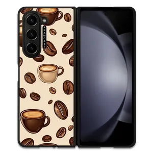 AKAM AMC-WSGZFOLD5-COFFEE-10 Cover For Samsung Galaxy Z Fold 5