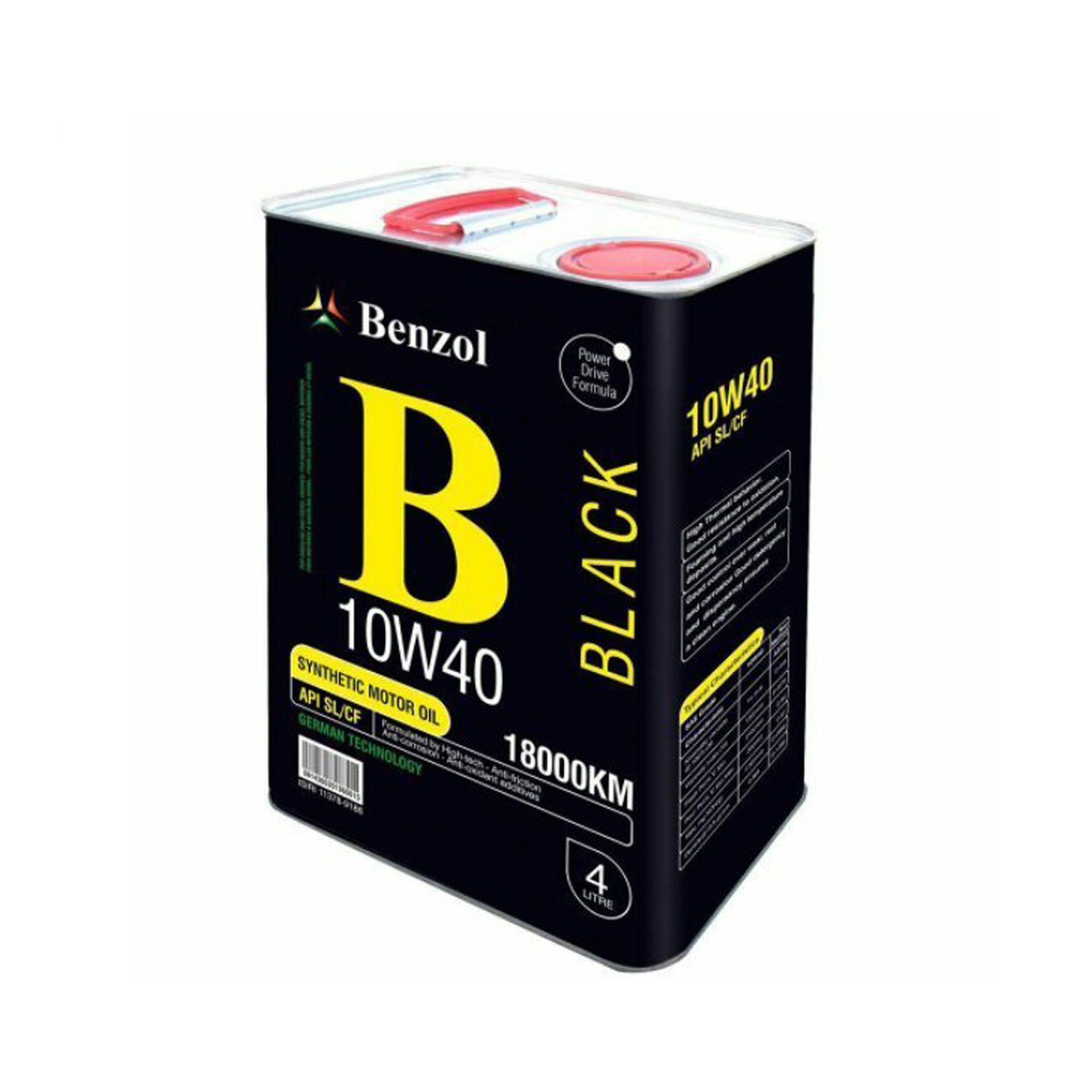 روغن موتور بنزول مدل 10W40 SL/CF حجم 4 لیتر