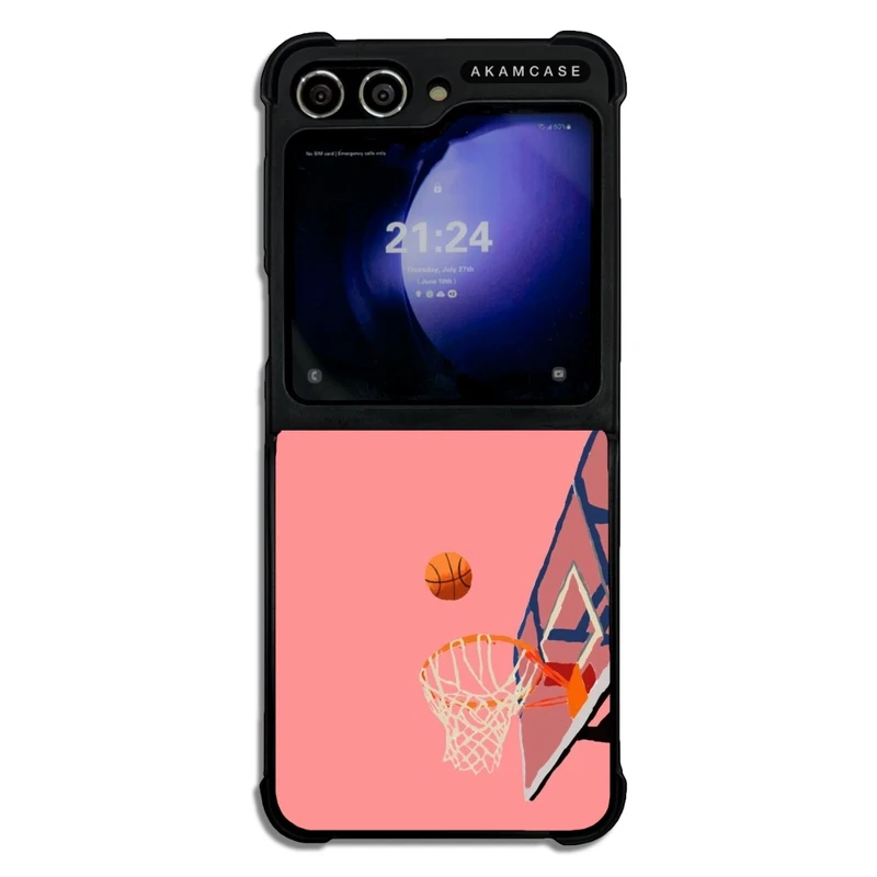 کاور آکام مدل AMC-WSGZFLIP5-BASKETBALL18 مناسب برای گوشی موبایل سامسونگ Galaxy Z Flip 5