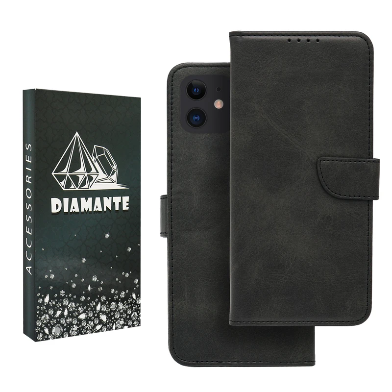 کیف کلاسوری دیامانته مدل Khoshi Bk مناسب برای گوشی موبایل اپل iPhone 11