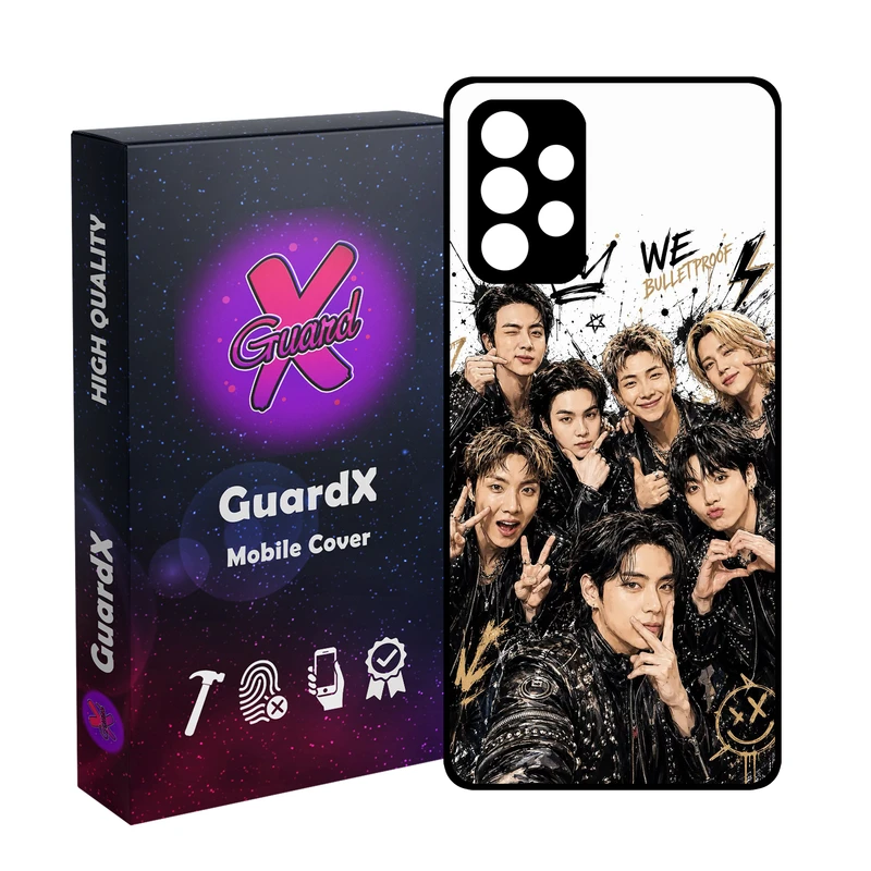 کاور گارد ایکس طرح موسیقی مدل 11060 مناسب برای گوشی موبایل سامسونگ Galaxy A32 4G
