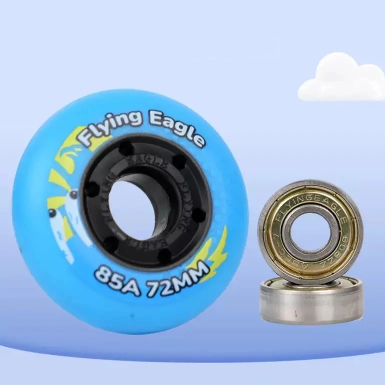 عکس شماره 9 : اسکیت کفشی فلاینگ ایکل مدل s3 به همراه کلاه و لوازم ایمنی و کیف اسکیت