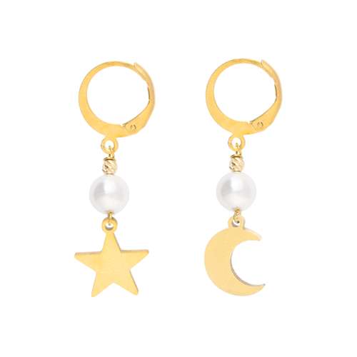 گوشواره طلا 18 عیار زنانه مدل sba080