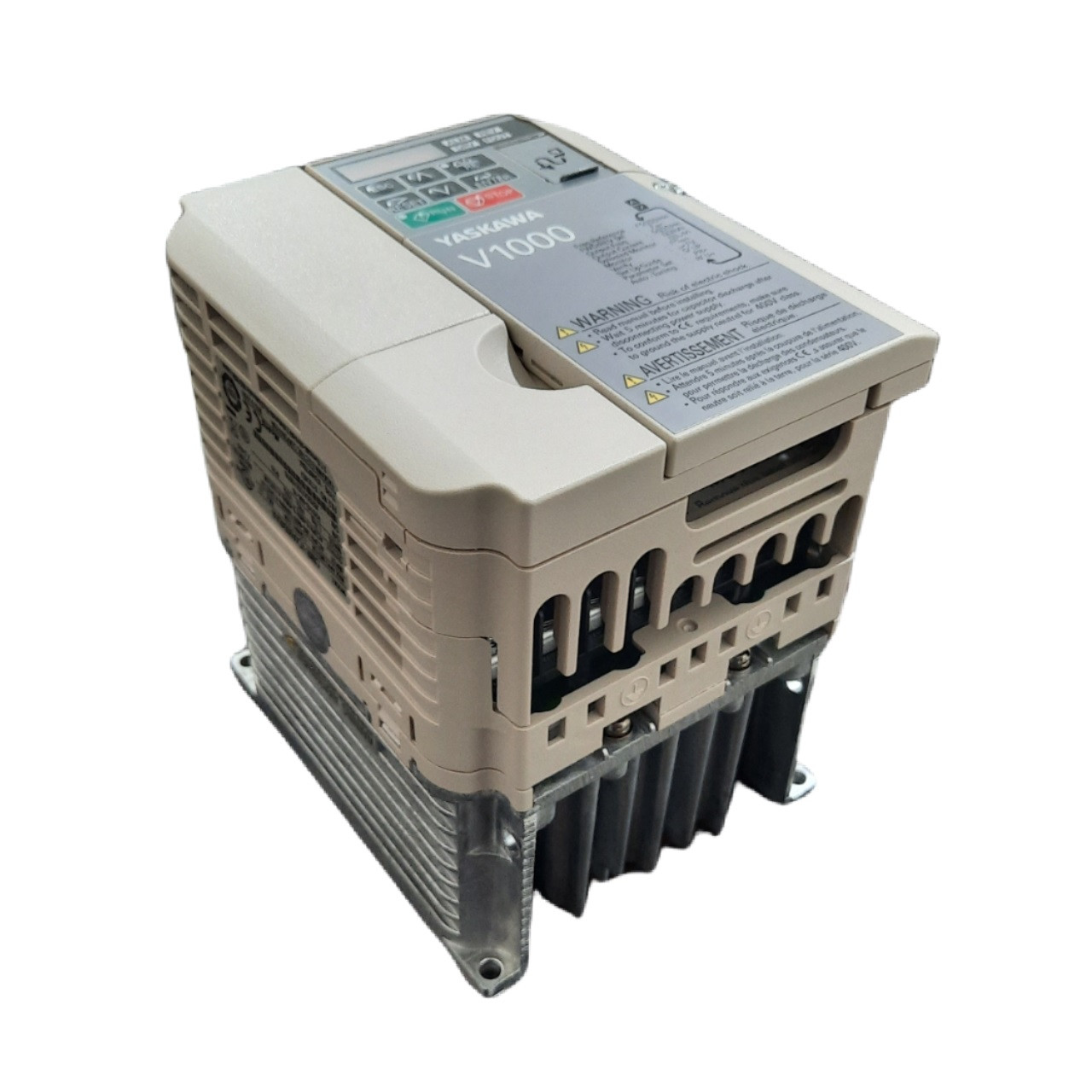 اینورتر یاسکاوا مدل V1000 کد CIMR-VC4A0004 ظرفیت 0.75 کیلووات اینورتر یاسکاوا مدل V1000 کد CIMR-VC4A0004 ظرفیت 0.75 کیلووات