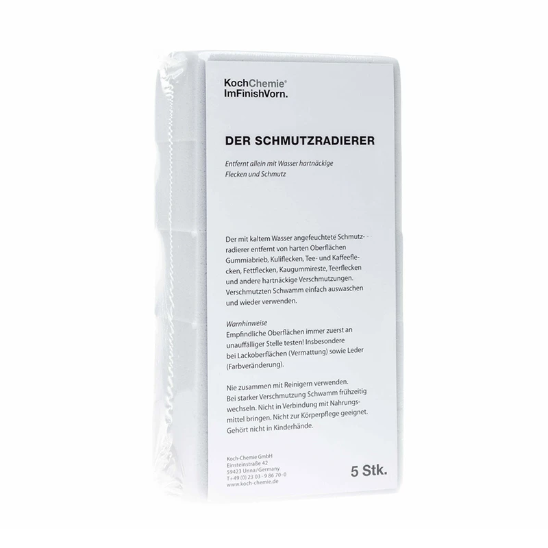 اسفنج تمیزکننده کخ شیمی مدل Dirt Eraser مجموعه 5 عددی