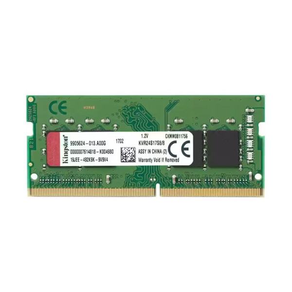 رم دسکتاپ DDR4 تک کاناله 2400 مگاهرتز کینگستون مدل SO-DIMM ظرفیت 8 گیگابایت