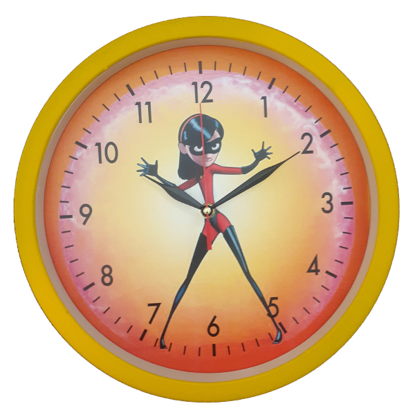 ساعت دیواری کودک مدل شگفت انگیر کد 01021S