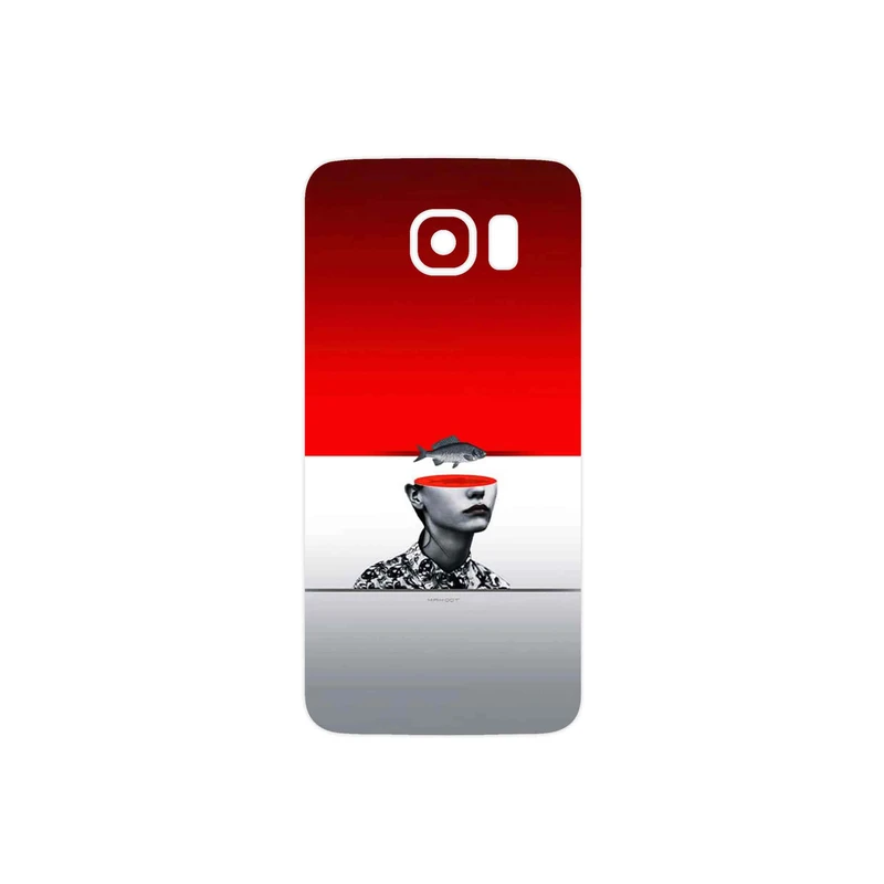 برچسب پوششی ماهوت مدل Collage of surreal Portrait of Women 1 مناسب برای گوشی موبایل سامسونگ Galaxy S6