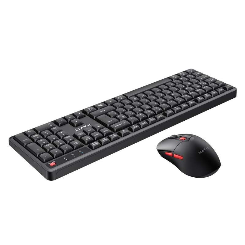 کیبورد و ماوس بی سیم هویت مدل KB261WB کیبورد و ماوس بی سیم هویت مدل KB261WB