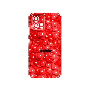 MAHOOT Youtube Cover Sticker for Motorola Edge 30 Fusion